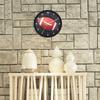 Funny Rugby Wall Clock Round Decoration Clock Creative Wall Mounted Clock  Office