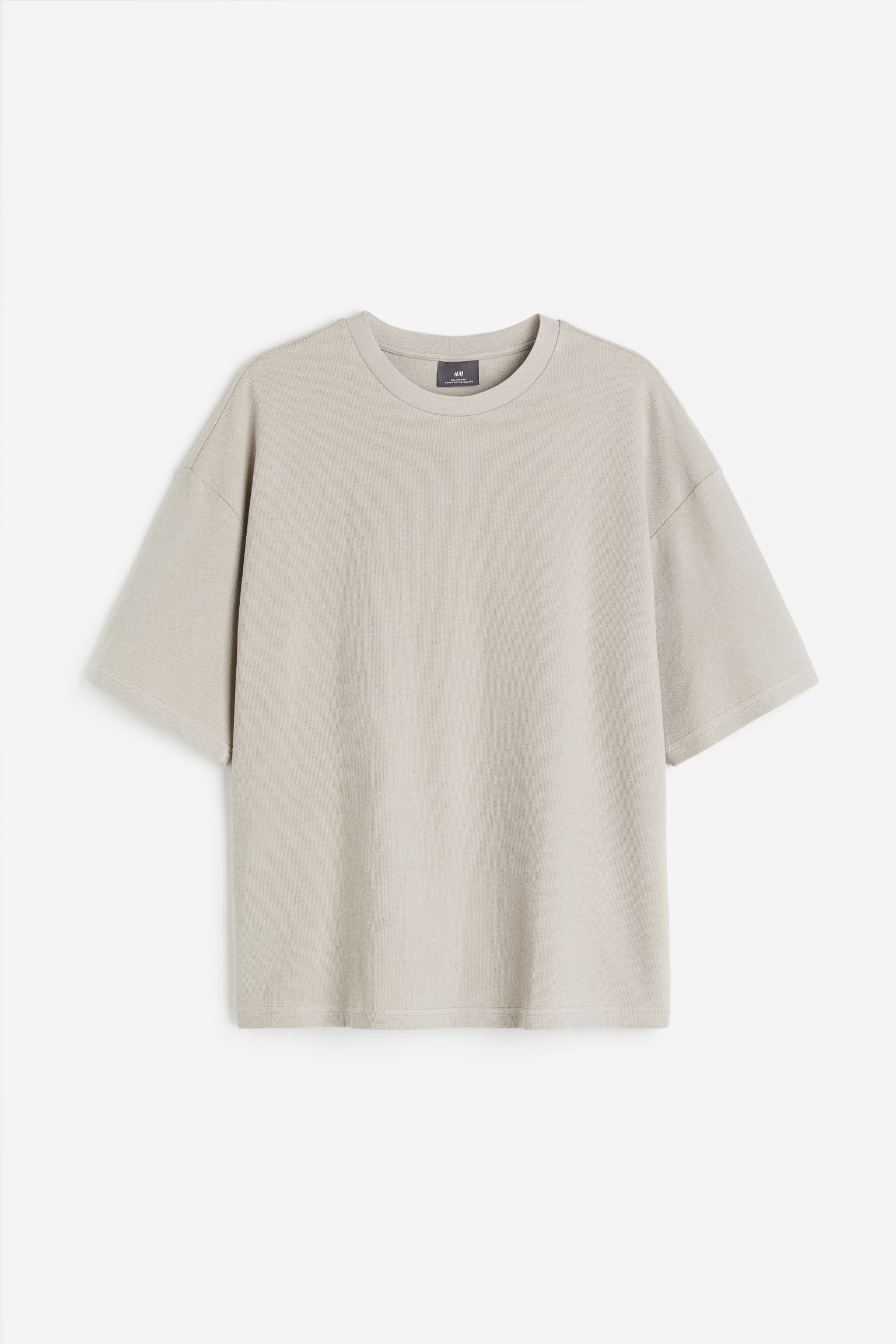 

Футболка свободного кроя из плотного джерси