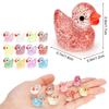 10-100Pcs Glitter Miniature Resin Duck Mini Tiny Ducks For Diy Garden Micro Landscape Aquarium Potted Dollhouse Decoration Decor
