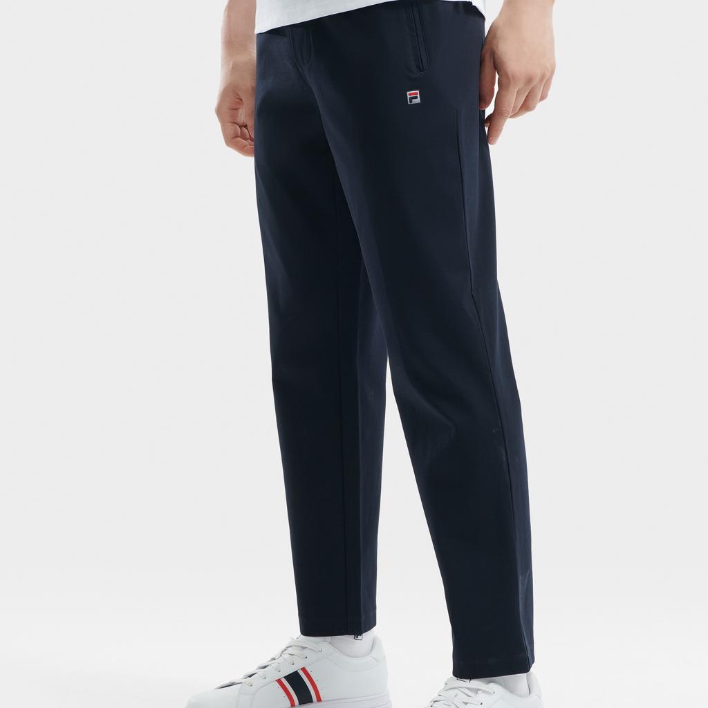 New FILA Knitted Sweatpants Men's Legend Blue F11M421604FNV