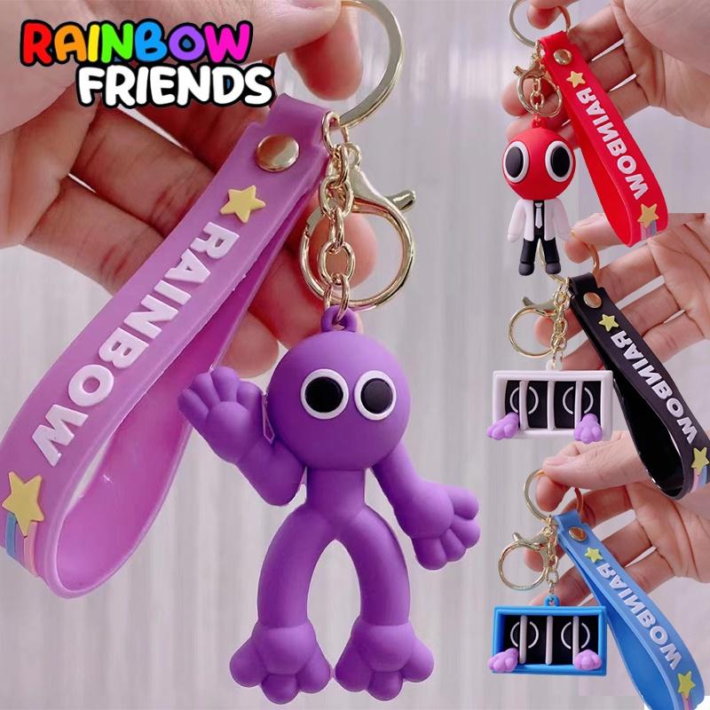 Roblox Rainbow Friends Pvc Figure Keychain-cute Toy Pendant For Xmas Gifts