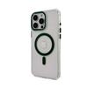 Electroplating Transparent Magnetic Metal Lens Mobile Phone Case Is Suitable for IPhone16promax Airbag Anti-fall 15 Full Package