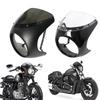 Für Harley Sportster Bobber Touring Honda Motorrad Universell Cafe Racer 7 Zoll Scheinwerfer Lenker Verkleidung Windschutzscheiben Kits