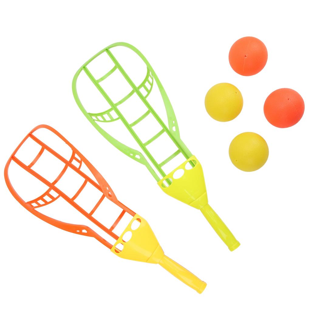 Outdoor Scoop Ball Catch Game Toy Children Throwing and Catching Ball Set Interactive Toy