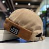Corduroy Beanies Bonnet Retro Brimless Hat Fashion Sailor Cap  Outdoor