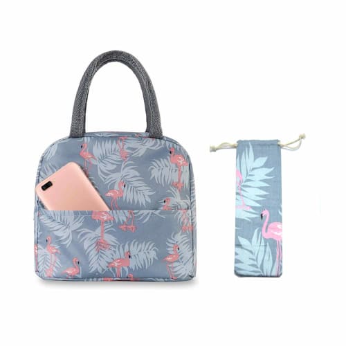 Insulated Lunch Bag, Foldable Tote Bag, Lunch Storage Box, Wide Opening, Insulated Cool Lunch Bag, Waterproof, Thermal, Leak-Proof, Lunch Organizer fo