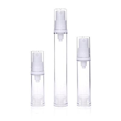 1Pc 5/10 / 15Ml Pusta bezpowietrzna butelka z pompką próżniową Wielokrotnego napełniania Plastikowy balsam podróżny