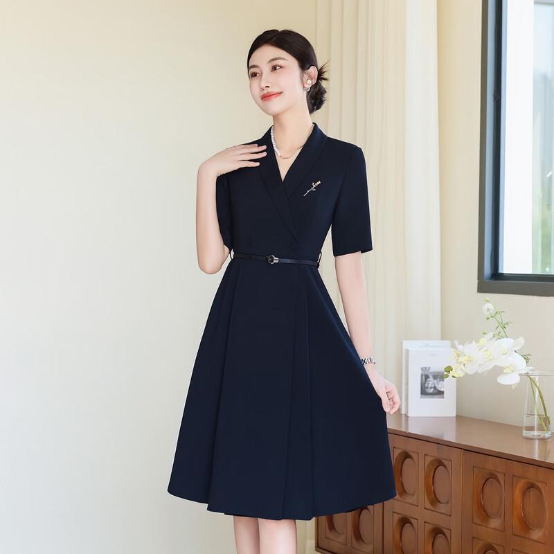 Terman Women's Professional A-Line Suit Dress