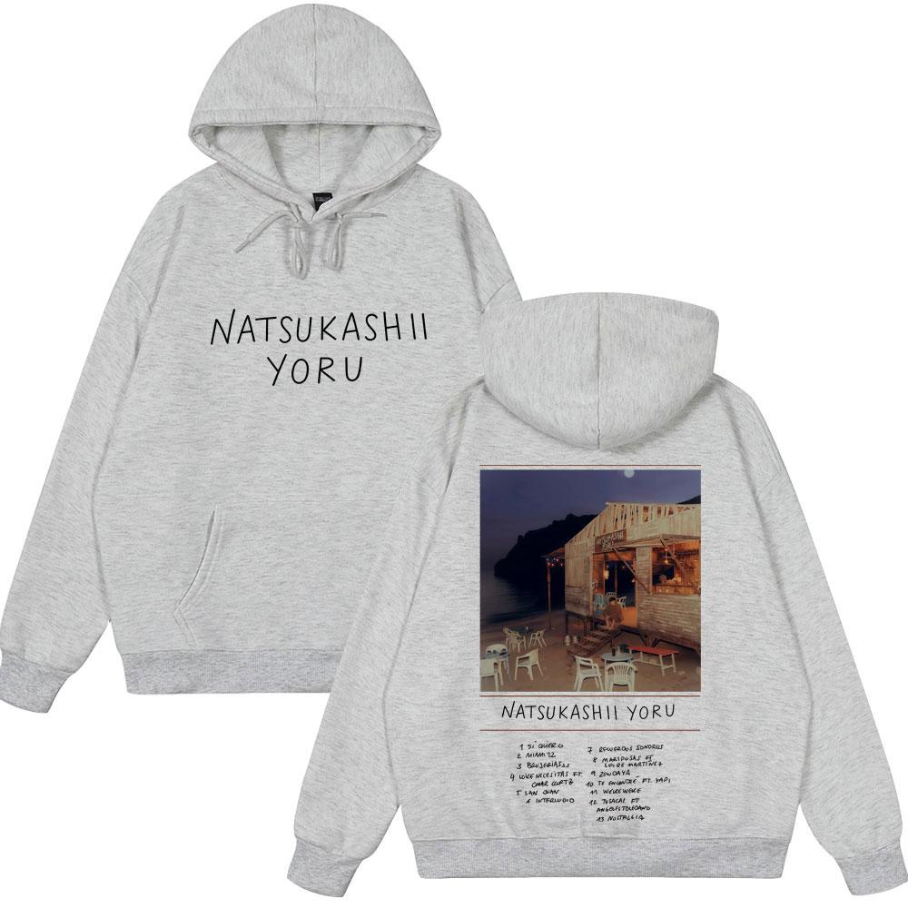 New Style Hoodies Rapper SAIKO Natsukashii Yoru Album 2025 Merc Women Couple Winter Hoodie Harajuku Sweatshirt Men Hip Hop Tops