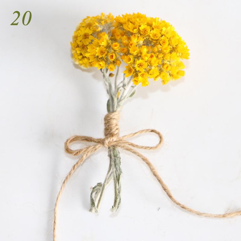 1PC Decorative Flowers Bouquet Mini Natural Dried Flowers Fresh Preserved Babysbreath Wedding