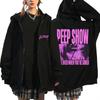 Raper Lil Peep Bluza Rozpinana Moda Vintage Hip Hop Harajuku Kardigan Bluza Zimowa Męska Oversize Streetwear
