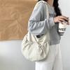 New Nylon Pleated Bag Large Capacity Student Messenger Bag Girls High Sense Niche Shoulder Bag Women