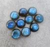 AAA+ Labradorite Cabochon Natural Round Gemstone Flat Back Gemstones