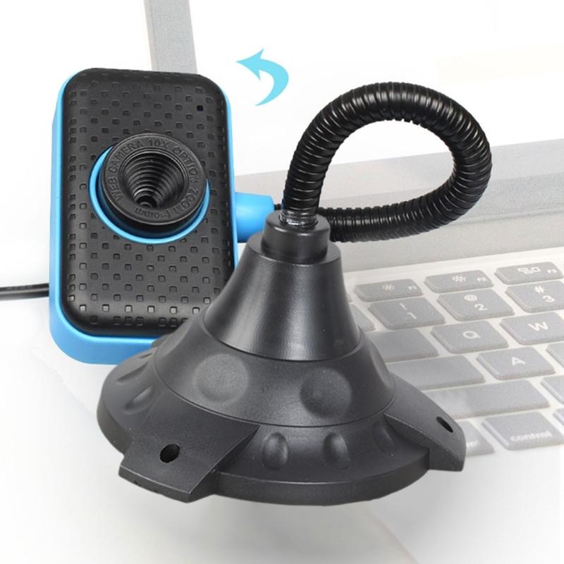 Computer Webcam with Noise Reduction Microphone Creative Practical Web Camera for Meeting Online Courses Office Came