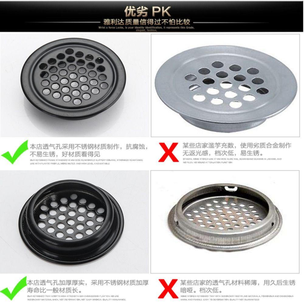 Mesh Hole Cabinet Ventilation Cover Cabinet Mesh Hole Air Vent Grille Cover Wardrobe Mesh Hole