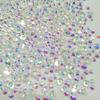 Yantuo Factory Bulk Package Non-Hotfix AB Crystal Stone Glass Flatback Rhinestones Ss4 Ss6 Ss8 Ss10 Ss12 Ss16 Ss20