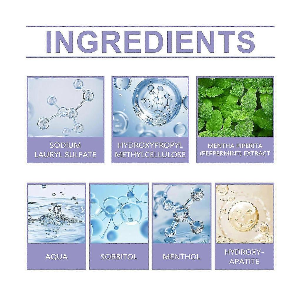 Brightening Toothpaste with Enamel Protection, Fresh Breath & Stain Removal - 100g