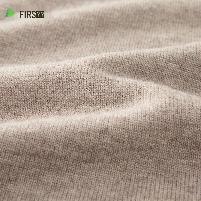 Shanshan Men's Thickened 100% Wool Crew Neck Pullover Sweater