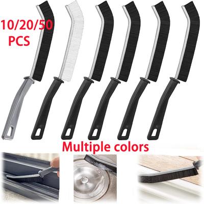 10/20/50 Pcs Hard-Bristled Crevice Cleaning Brush Grout Cleaner Scrub Brush Deep Tile Joints Crevice Gap Cleaning Brush Tools