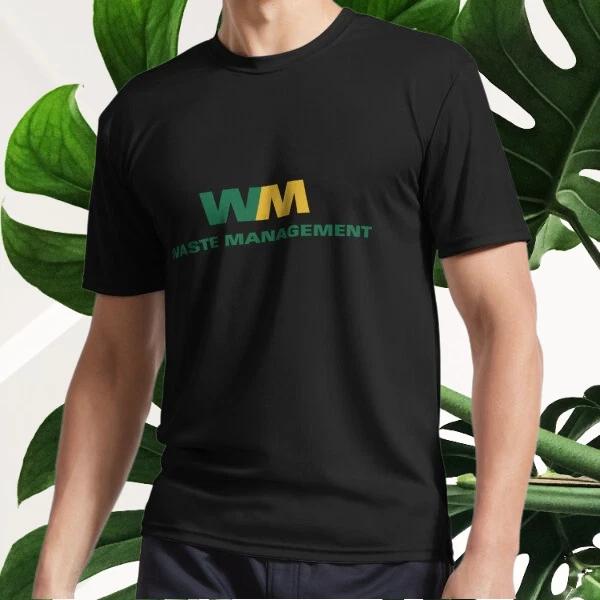 New WASTE MANAGEMENT LOGO Active T-Shirt Logo T-Shirt Funny Size S to 5XL XXXXL