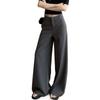 Women's High Waist Wide Leg Drape Suit Pants - 2026 Spring/Autumn Old Money Style