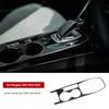 For Peugeot 208 2020 2021 2022 2023 2024 2025 Solf Carbon Fiber Center Console Gear Shift Frame Window Switch Trim Cover Sticker