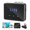 BT 5.4 Transmitter Receiver Transmitter with RCA 3.5mm AUX & Display Adapter Wireless Adapter for TV/Car/PC/Home Stereo/Speakers