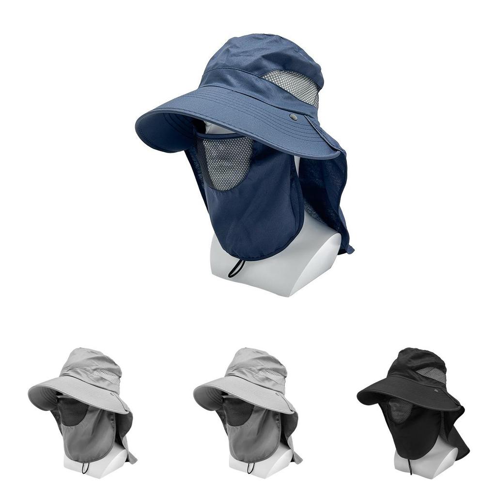 Outdoor Sun Protection Fisherman Hat With Large Brim For Hiking And Fishing Enthusiasts