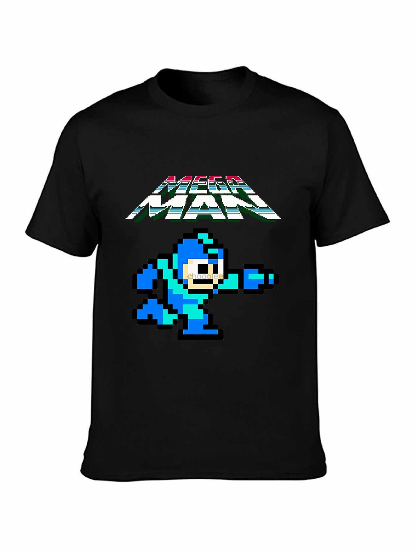 Mega Man Pixel Art T-shirt XXL
