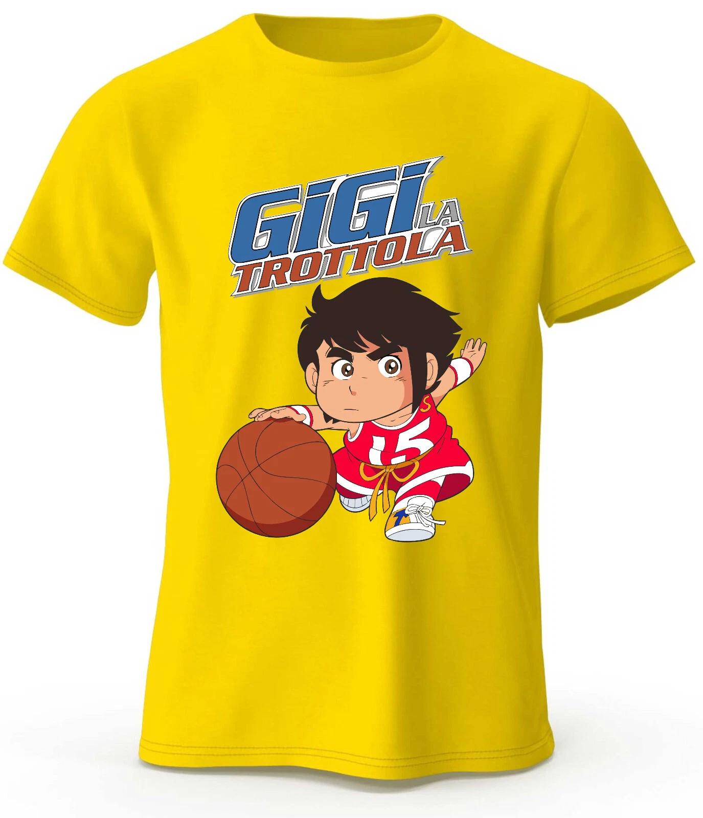

GIGI LA TROTOLA T-SHIRT DASH CAPEI SLEEVE CARTOON- Muscle Car T-shirt- Cartoon Wacky Races Summer Personalized Loose Cotton 3XL