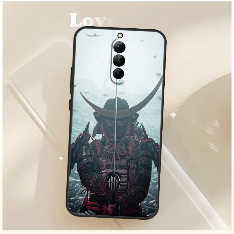 Anime Japanese Samurai Case For ZTE Nubia Red Magic 6 7 6S 7S 8S 9S 10S Pro For RedMagic 10 8 9 11 Pro Plus Cover