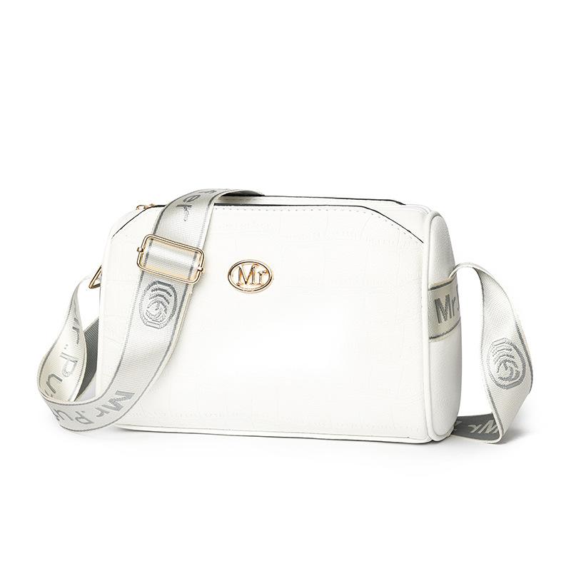 

Подарок на День матери для мам Белая женская сумка кроссбоди большой вместимости Новая модная сумка под мышкой