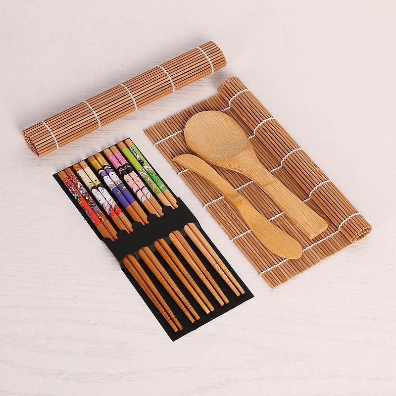 Japanese Sushi Roll & Rice Ball Bento Tool Set