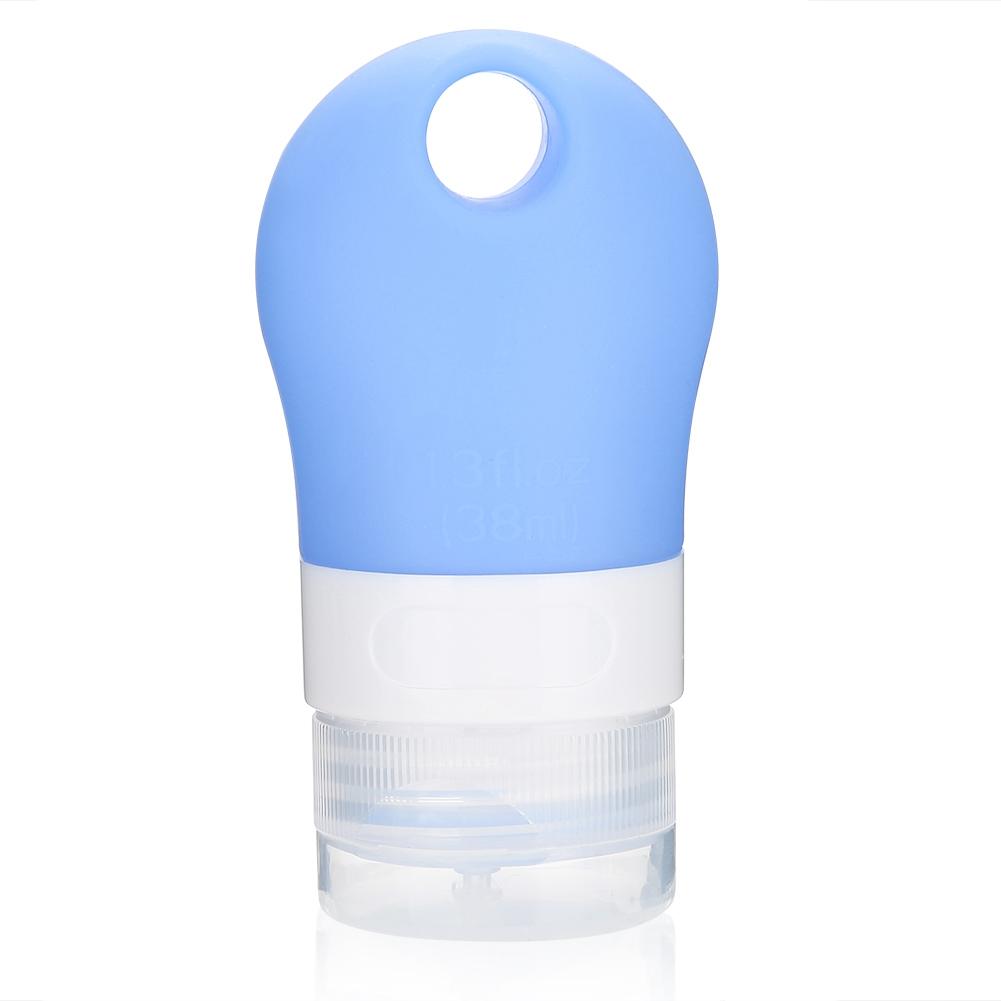 Portable Silicone Travel Bottle Set Lotion Shampoo Shower Empty Press Container 01