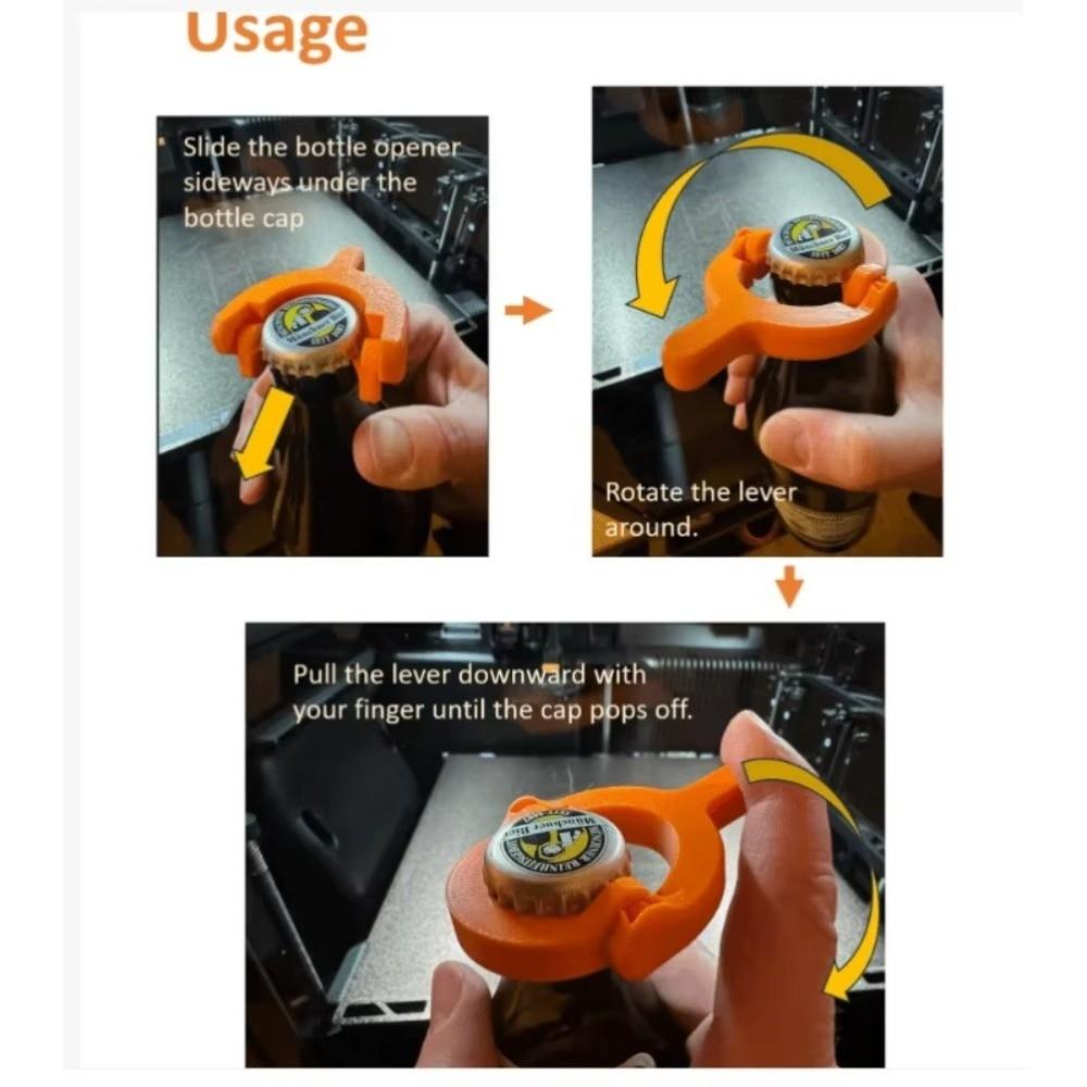 Durable Flying Cap Launcher Universal Soda Bottle Opener New Bottle Cap Launcher Party