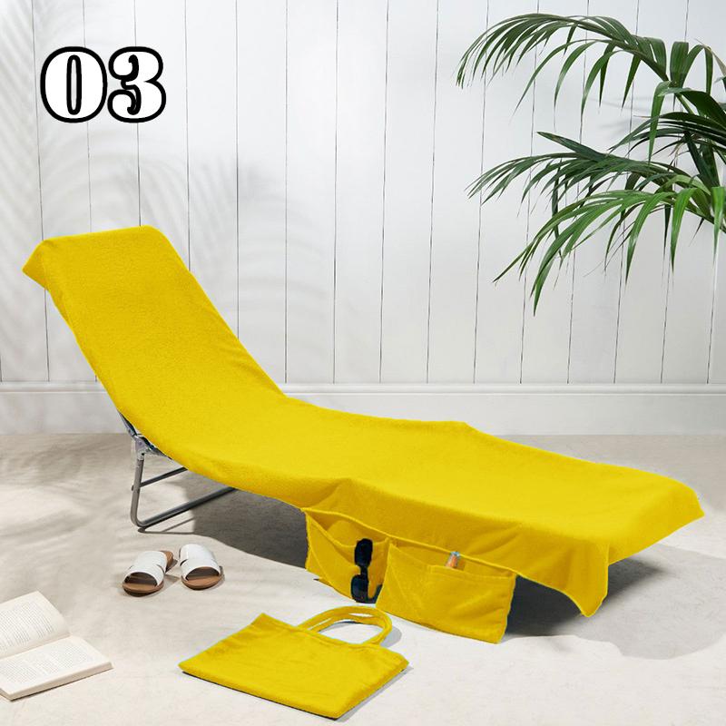 Pokrowiec na leżak plażowy Szybkoschnący Mikrofibra Ręcznik plażowy Chłonny Pokrowiec na leżak basenowy Ręcznik zewnętrzny z torbą