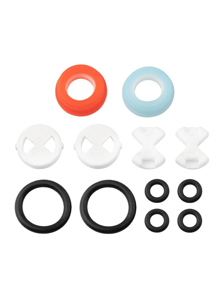 12PCS Faucet Tap Valve Cartridge Replacement Kit Faucet Repair Washers Ceramic Chip Set Faucet Accessories