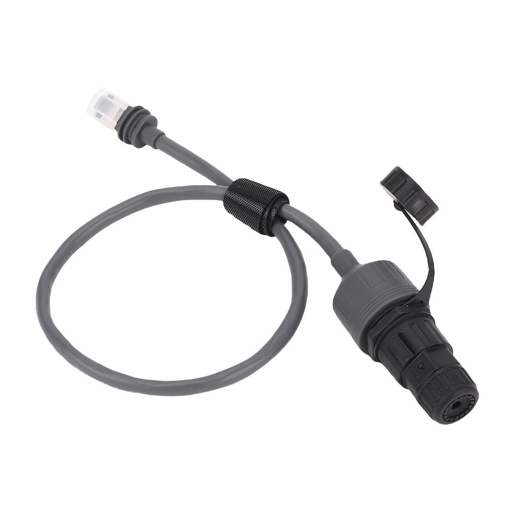 Rectangular Satellite SPX to RJ45 Ethernet Adapter Male to Female Coupler Cable 24AWG IP68 Water