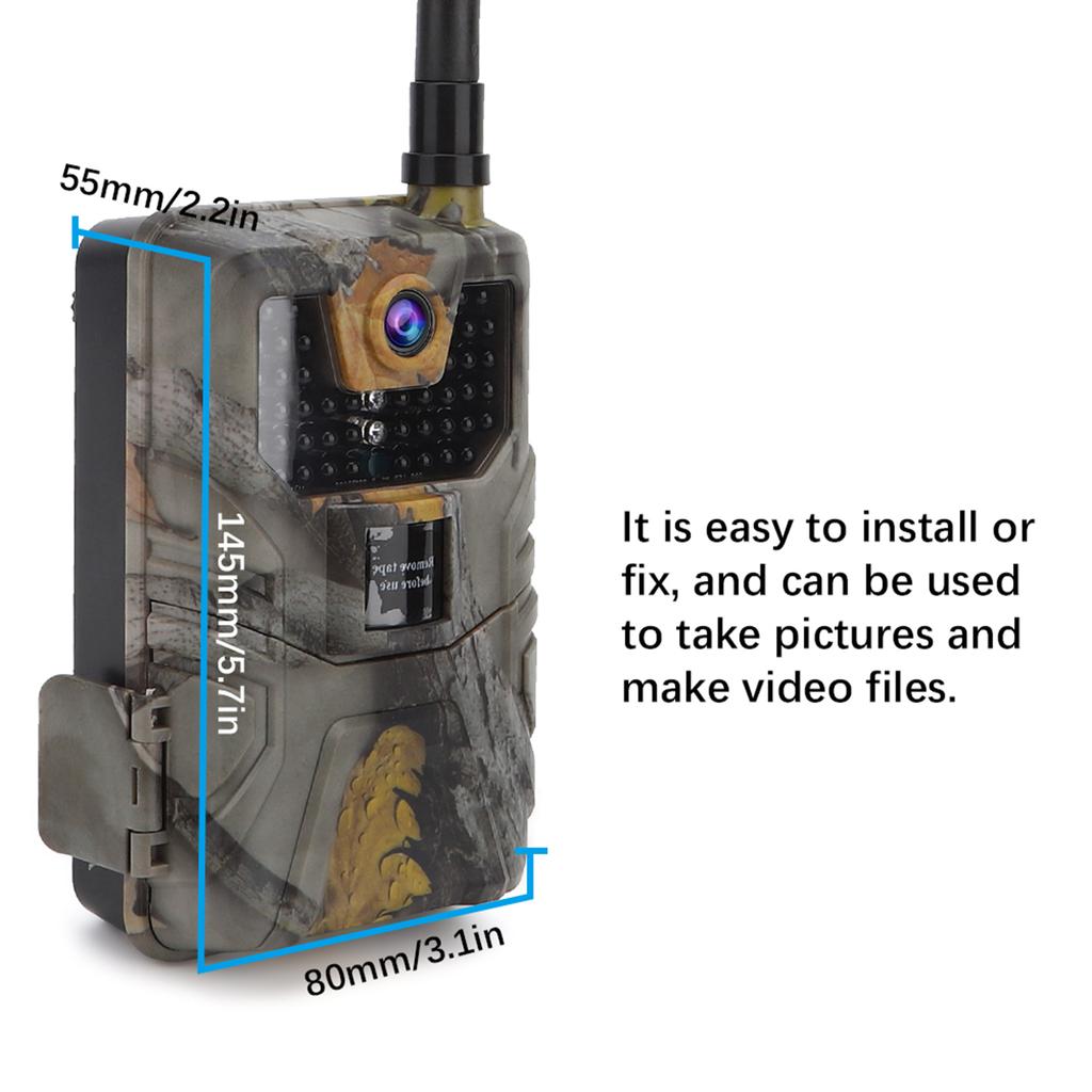 2G MMS Version Outdoor High Definition Waterproof Night Viewing Infrared Camera Equipment