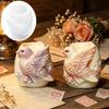 DIY Bird Container Molds for Casting Projects, Open-Top Flexible Craft Tool for Decorative Home Display Work for Projects
