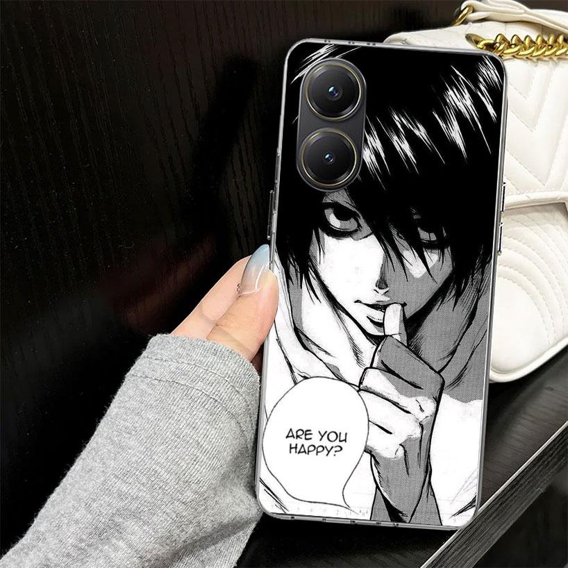

N-Note D-Death L Lawliet Case for Xiaomi Poco X7 F7 Ultra X6 F6 F5 X5 Pro X3 Nfc Phone Cover X4 F4 Gt F3 M6 M5S M3 Silicone Fund Xiaomi Poco M5S