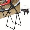 Universal Foldable Bicycle Bike Display Rack Triangle Wheel Hub Repair Stand KickStand For Vertical Parking Bike Accessories