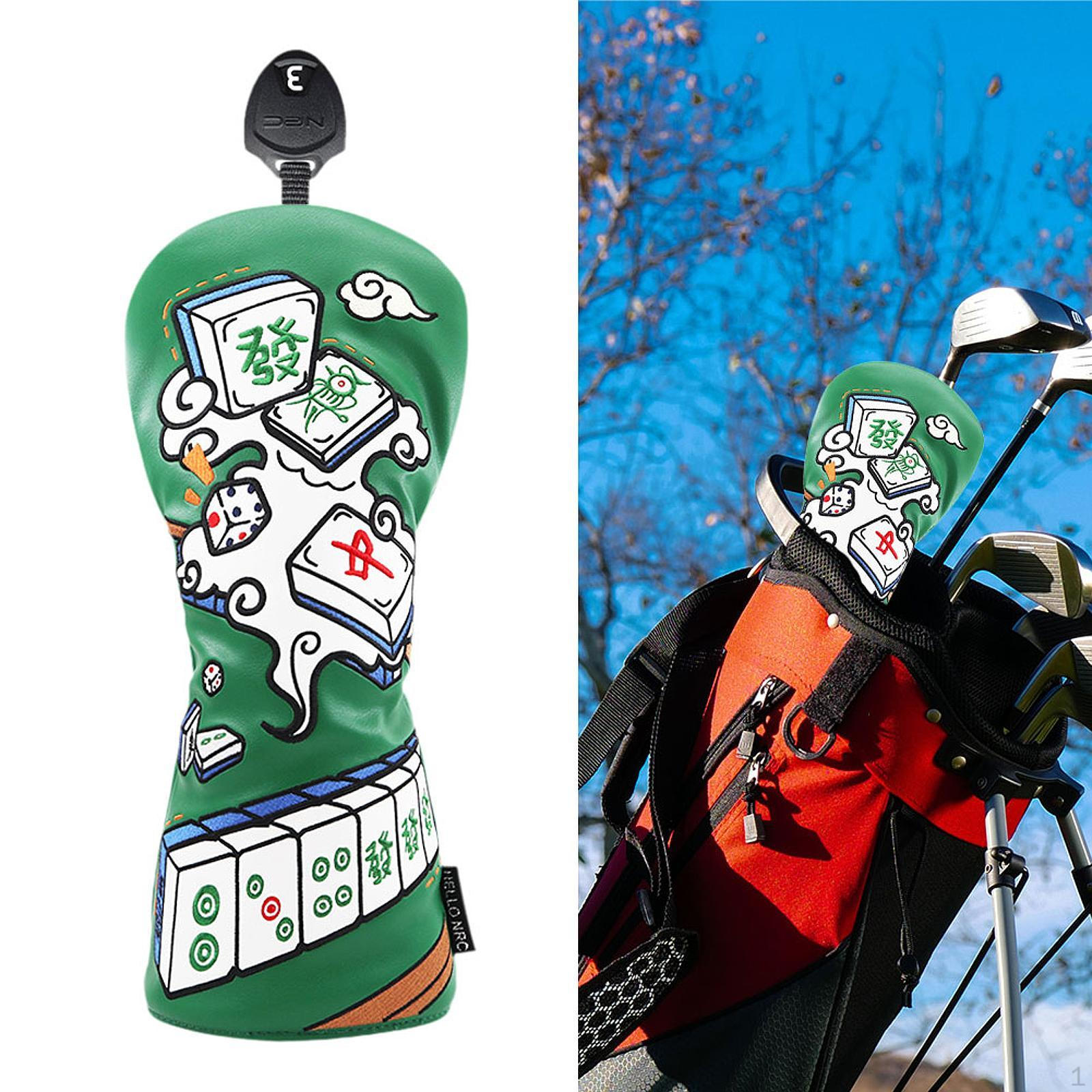 

Чехол для гольф-клюшки для защиты PU рукава для взрослых гольфистов 3 and 5