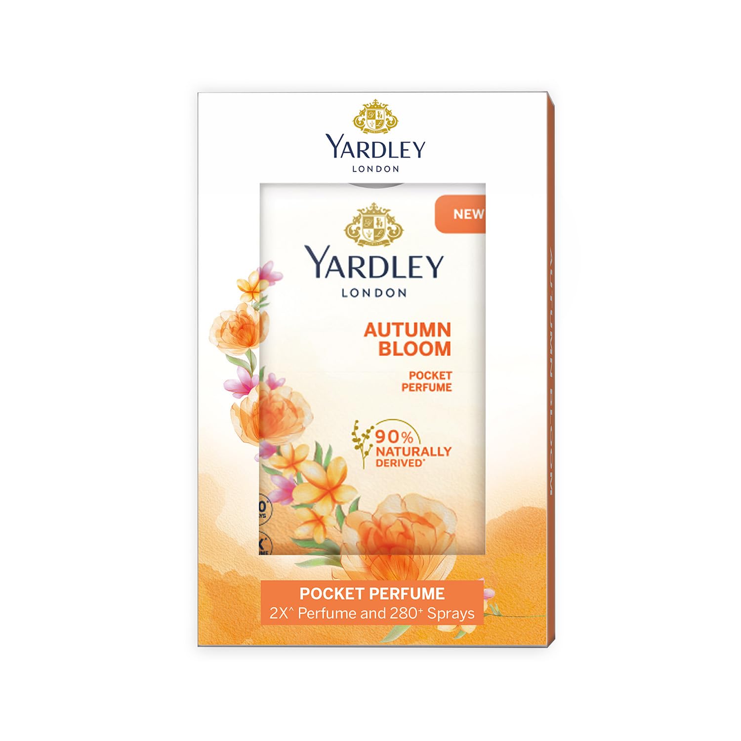 

Yardley London Autumn Bloom Compact Perfume for Women 18ml Floral Oriental Sweet Sensual Fragrance