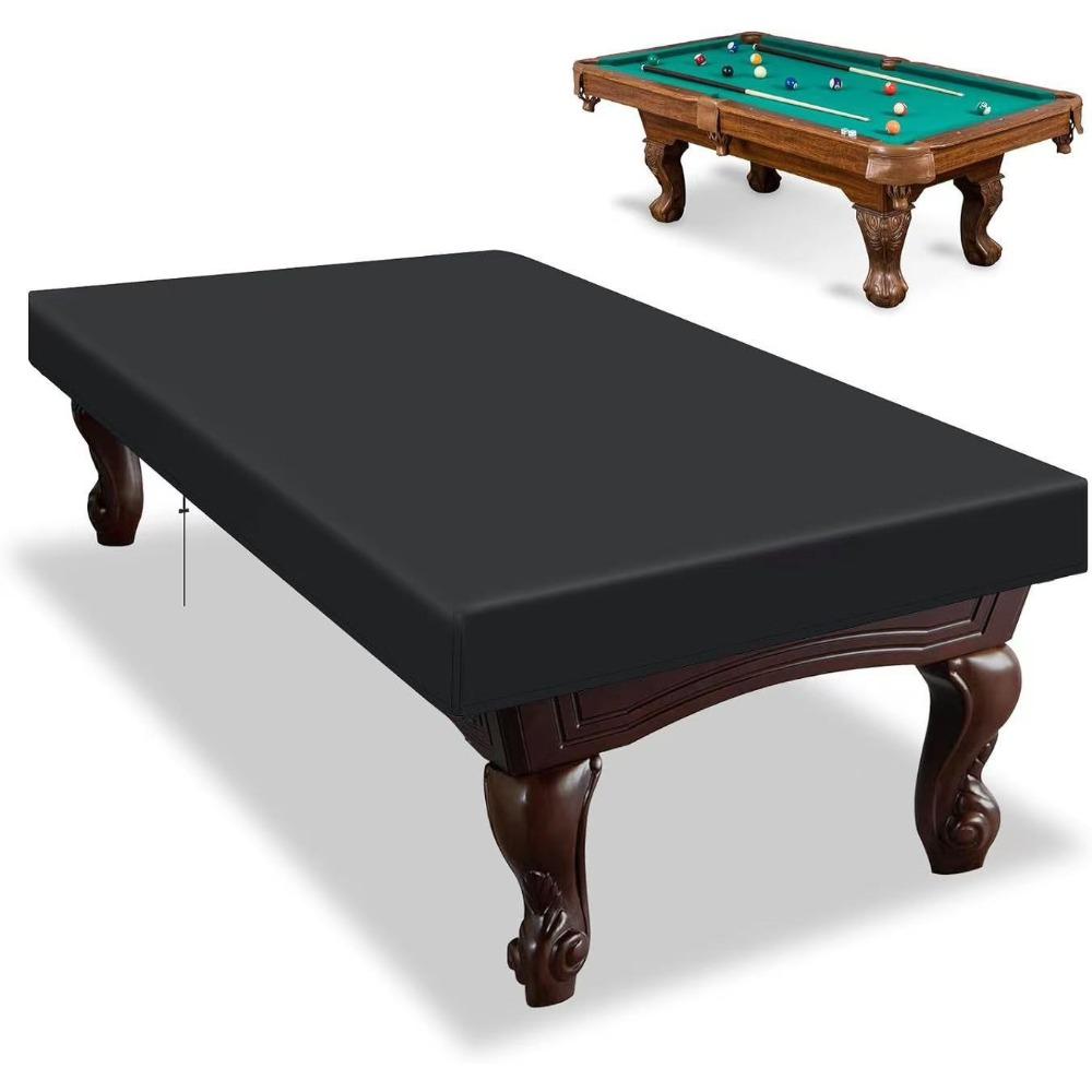 Outdoor Pool Table Cover Oxford Cloth Waterproof Dustproof Billiard Table Protective Shield