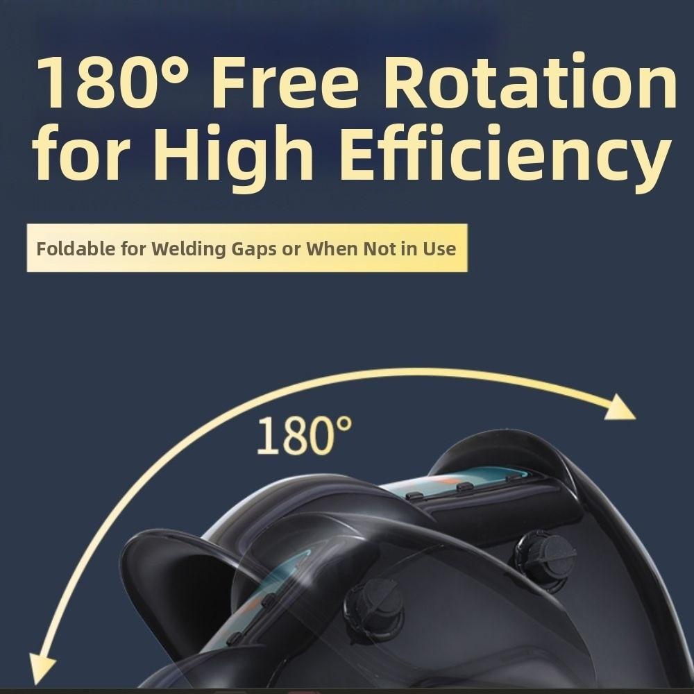 Adjustable Welding Glasses Large Viewing Welding Helmet Welding Hood  Work Protective Equipment