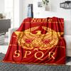 Customiz Name Personality SPQR logo Blanket Soft &Warm Sofa Office Bed Travel Lunch Break Blanket, Gift Suitable All Seasons