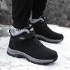 Men's Snow Boots Fashion Hiking Boots Winter Shoes for Men Outdoor Waterproof Shoes Mountain Climbing Sneakers New Casual Shoes