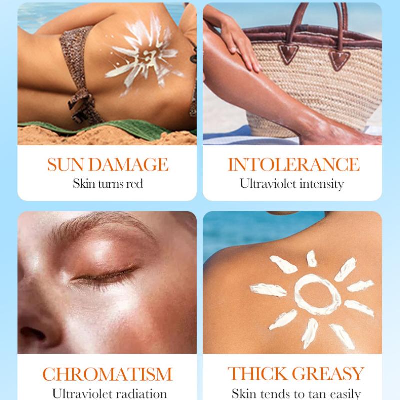 Double-tube Multi-effect Isolation Sunscreen To Prevent Ultraviolet Rays and Sunscreen Lotion, Long-lasting Sun Protection, Daily Skin Care