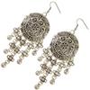 Retro Disc Engraved Multi-layer Alloy Exaggerated Earrings Fringed Manufacturer Spot Bohemian Earrings